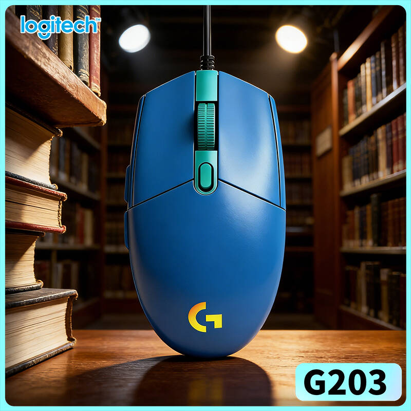 Logitech Mouse G203 - 로지텍 G203 LIGHTSYNC 게이밍 유선 마우스