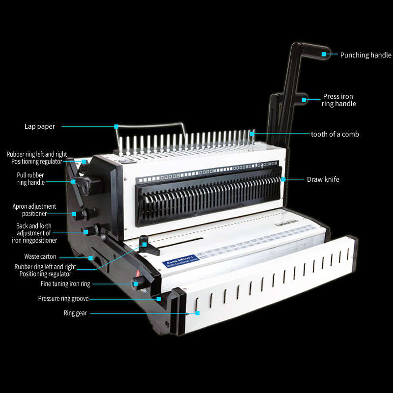 3 in 1 바인딩 기계 와이어 O 및 콤 바인딩 기계 - Binding Machine Comb 리뷰 및 가격
