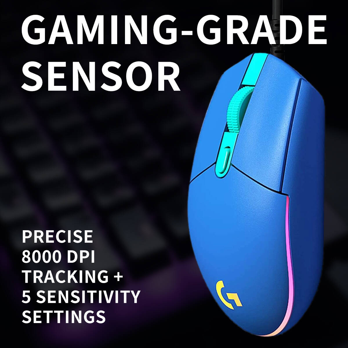 로지텍 G203 유선 게이밍 마우스 RGB 백라이트 스 - Logitech Mouse G203 리뷰 및 가격