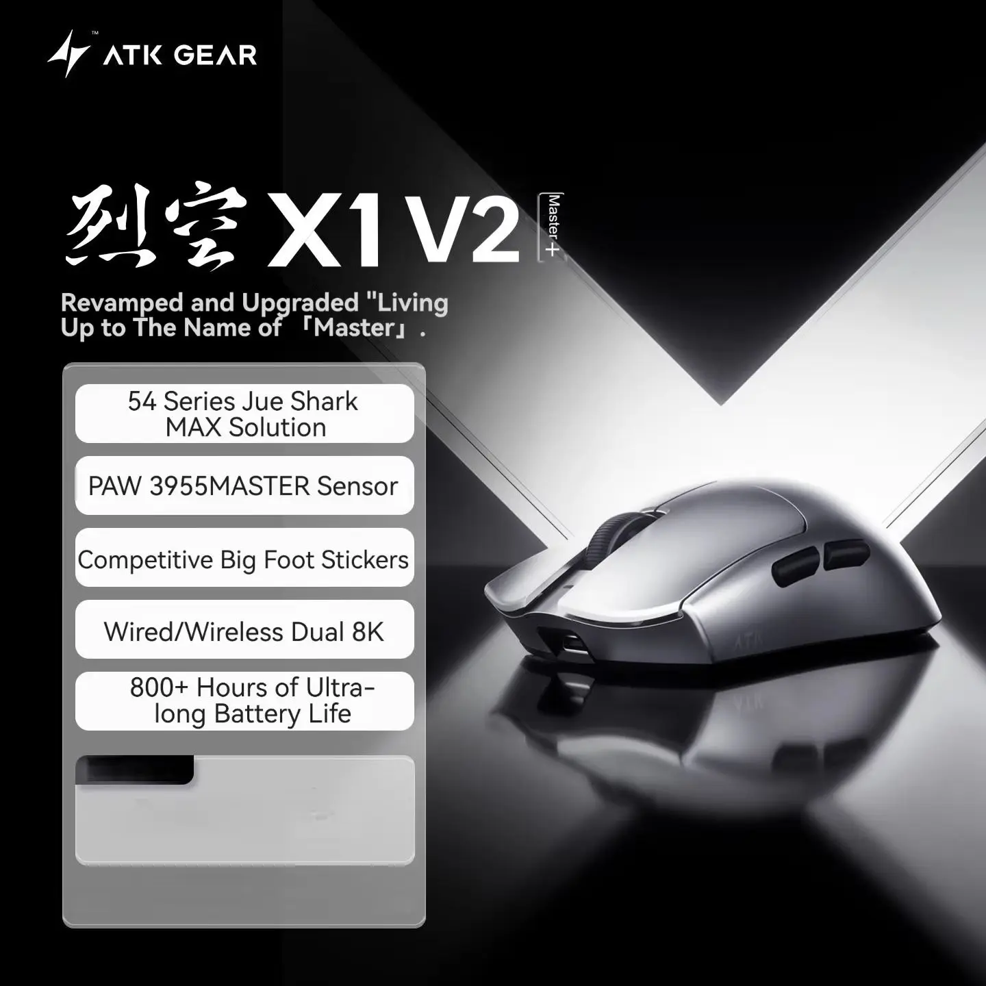 ATK 블레이징 스카이 X1 V2 얼티밋 마스터+ 무선 - Office Technician 리뷰 및 가격